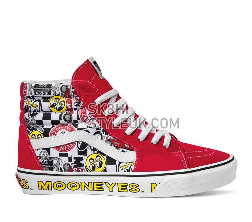 Vans Sk8-Hi Mooneyes Mens Womens - Mooneyes Formula One/Multi VN0A5JMJFON Shoes