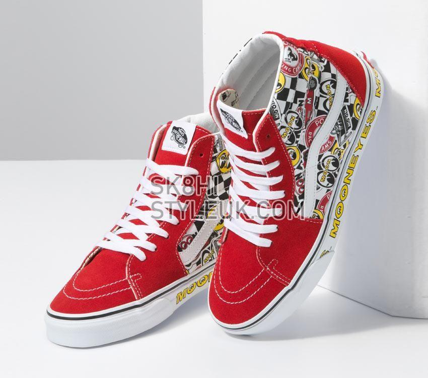 Vans Sk8-Hi Mooneyes Mens Womens - Mooneyes Formula One/Multi VN0A5JMJFON Shoes