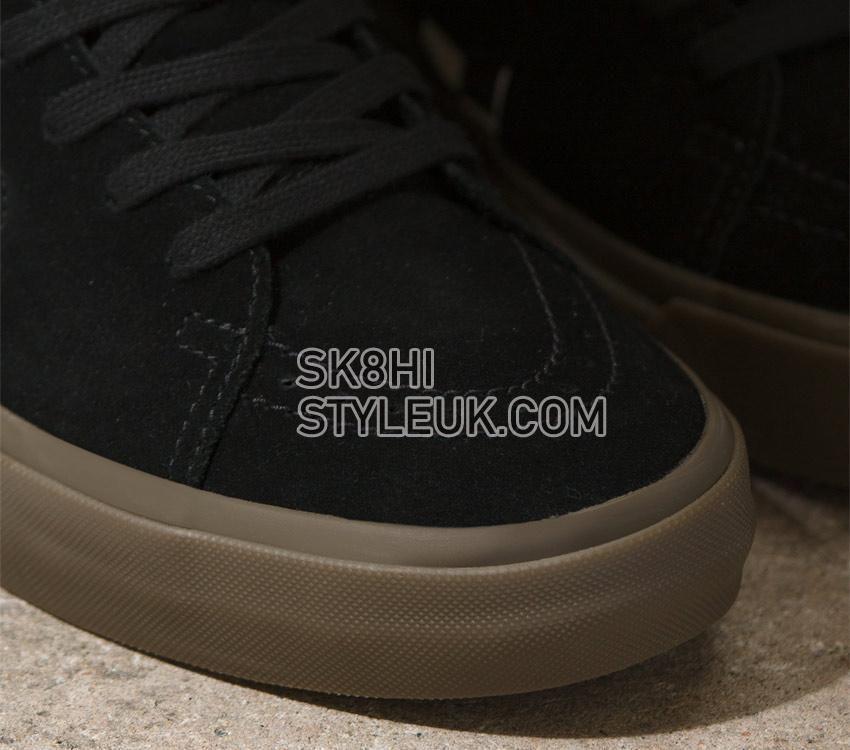 Vans Skate Sk8-Hi Checkerboard Mens Womens - Checkerboard Black/Dark Gum VN0005V039L Shoes