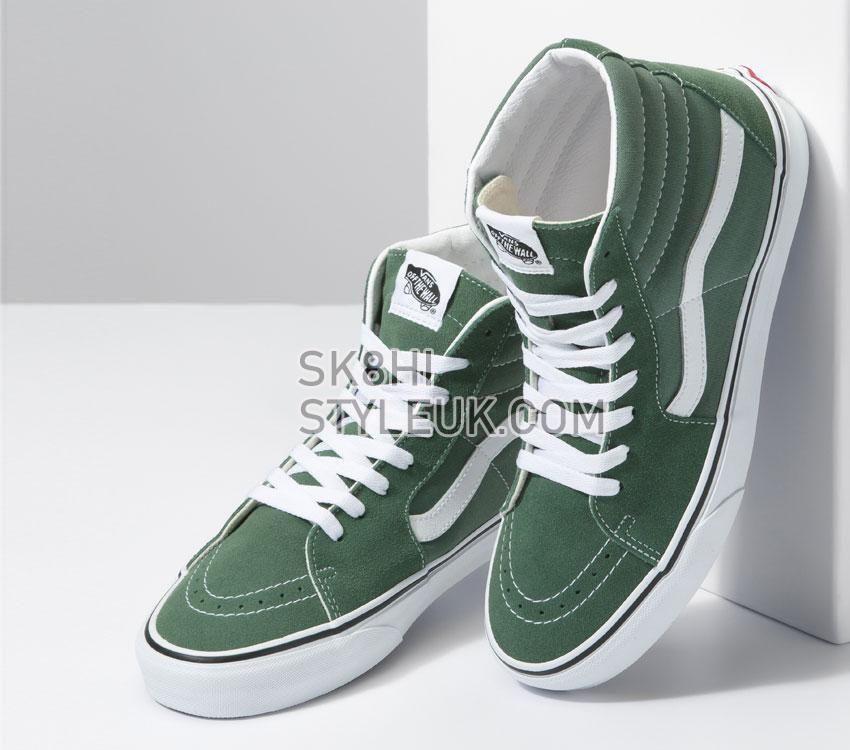 Vans Sk8-Hi Mens Womens - Color Theory Duck Green VN0A7Q5NYQW Shoes