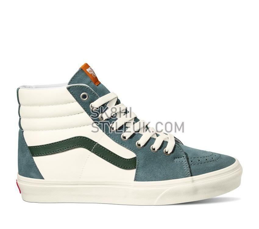 Vans Sk8-Hi Mens Womens - Varsity Canvas Blue/Green VN0A5JMJBLG Shoes