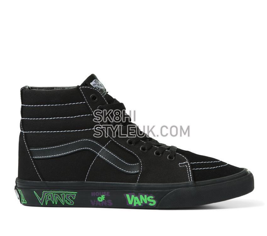 Vans Sk8-Hi Live At Hov Mens Womens - Live At Hov Blackout VN0A7Q5N1OJ Shoes