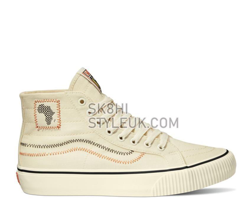 Vans x Juju Sc Sk8-Hi 38 Decon Vr3 Sf Mens Womens - Juju Surf Club Marshmallow/Multi VN0A4BX6YQ1 Shoes