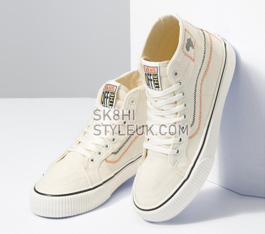 Vans x Juju Sc Sk8-Hi 38 Decon Vr3 Sf Mens Womens - Juju Surf Club Marshmallow/Multi VN0A4BX6YQ1 Shoes