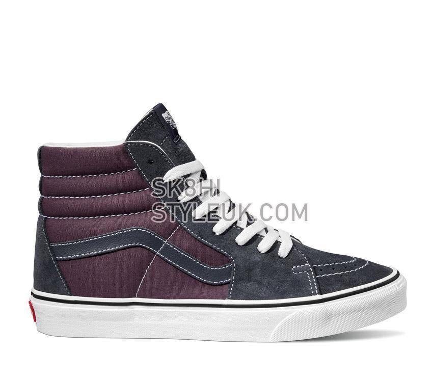 Vans Sk8-Hi Mens Womens - 2-Tone Navy/Port VN0A5JMJHAF Shoes