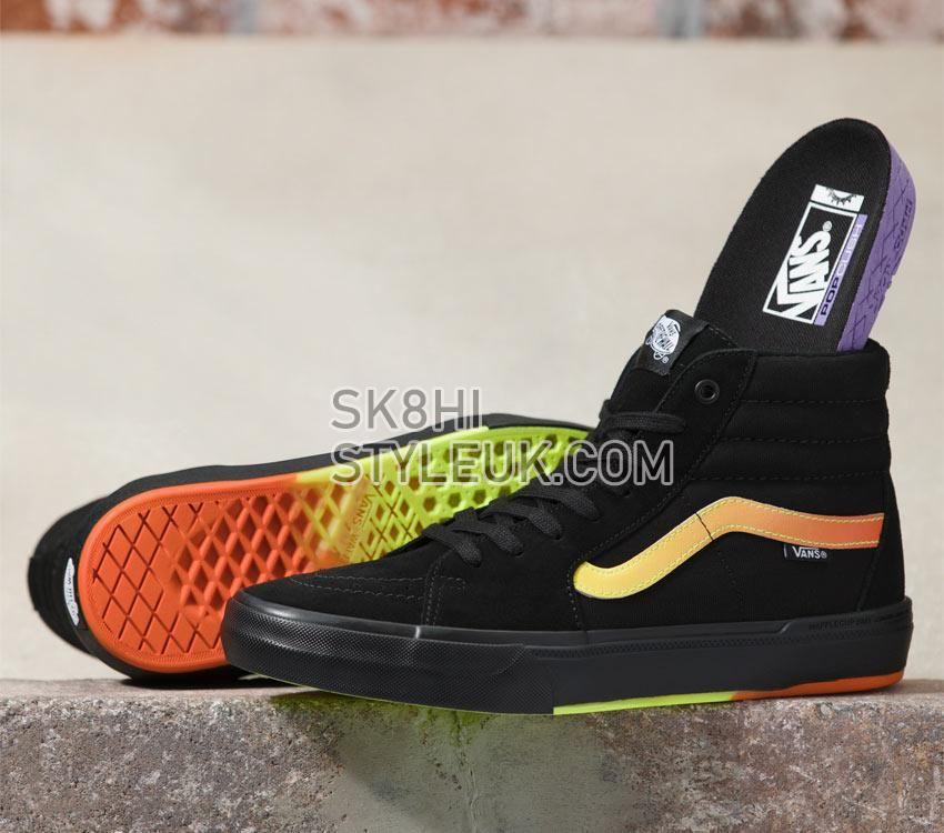 Vans Bmx Sk8-Hi Mens Womens - Gradient Black VN0005V0BLA Shoes