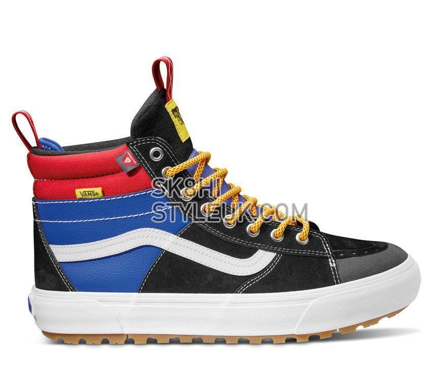 Vans Sk8-Hi Mte-2 Mens Womens - Retro Block Blue/Red/Black VN0A5HZZBRA Shoes