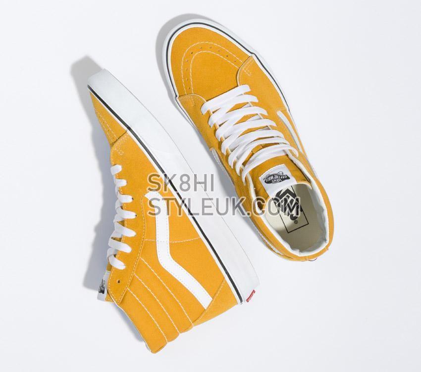 Vans Sk8-Hi Mens Womens - Color Theory Golden Yellow VN0A7Q5NF3X Shoes