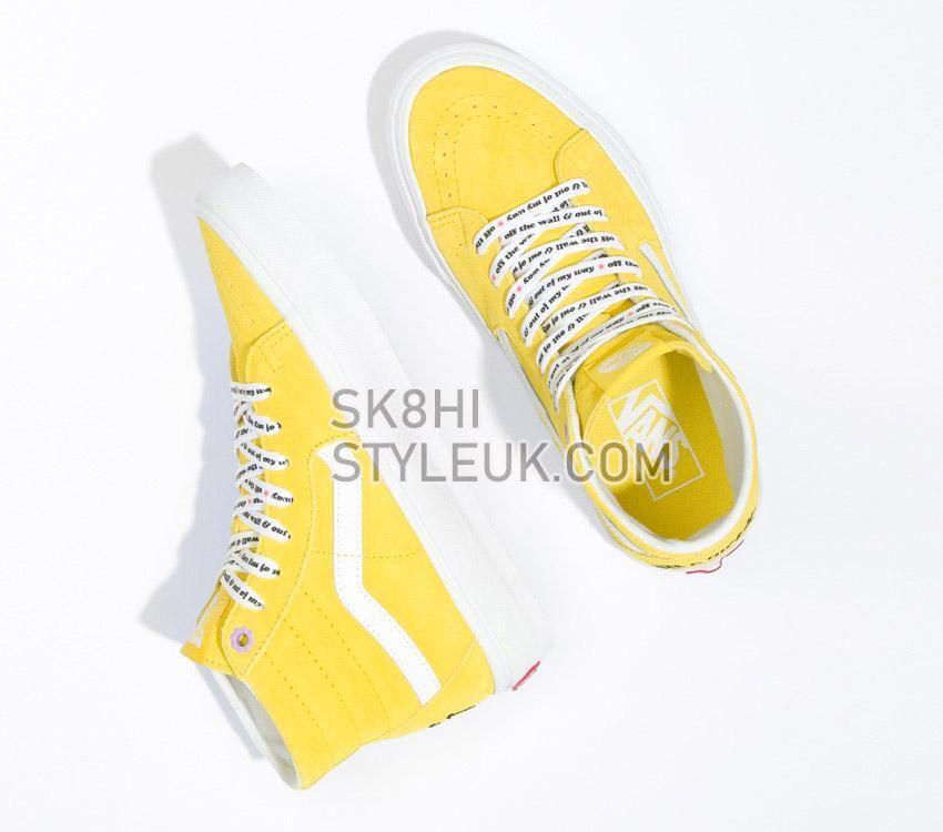 Vans Sk8-Hi Tapered Radically Happy Mens Womens - Radically Happy Yellow VN0A5KRUYLW Shoes