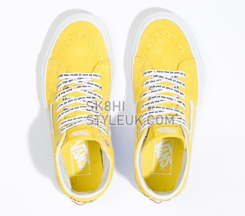 Vans Sk8-Hi Tapered Radically Happy Mens Womens - Radically Happy Yellow VN0A5KRUYLW Shoes