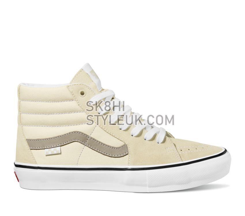 Vans Skate Sk8-Hi Mens Womens - Bone White VN0A5FCCBWQ Shoes