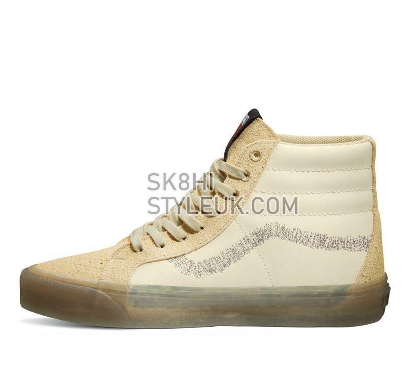 Vans x Rokit Sk8-Hi 38 Dx Mens Womens - Rokit Translucent Pebble VN0000SQBKV Shoes