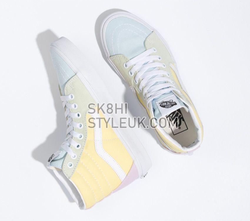 Vans Sk8-Hi Pastel Block Mens Womens - Multi/True White VN0A7Q5NATD Shoes