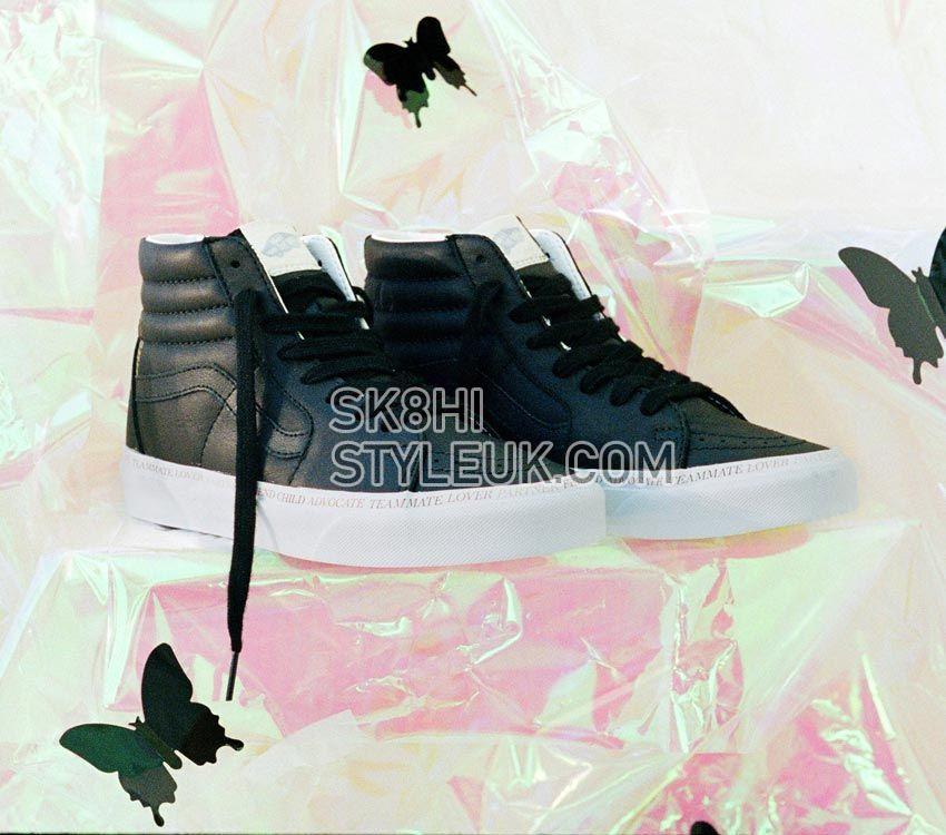 Vans Divine Energy X Sk8-Hi Mens Womens - Black/True White VN0A7Q5NB6L Shoes