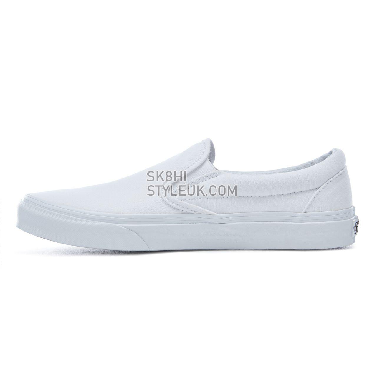 Vans Classic Slip-On Classic Mens Womens - True White VEYEW00 Shoes