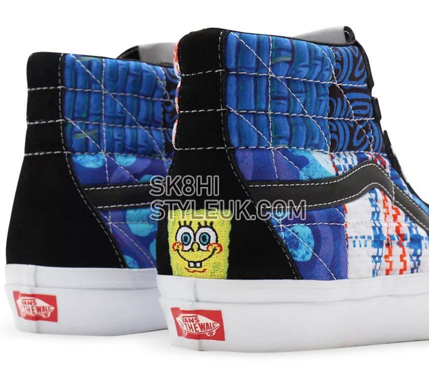 Vans X SpongeBob Sandy Liang Sk8-Hi 38 Dx Mens Womens - Sandy Liang/Patchwork VN0A54FB9ZP Shoes