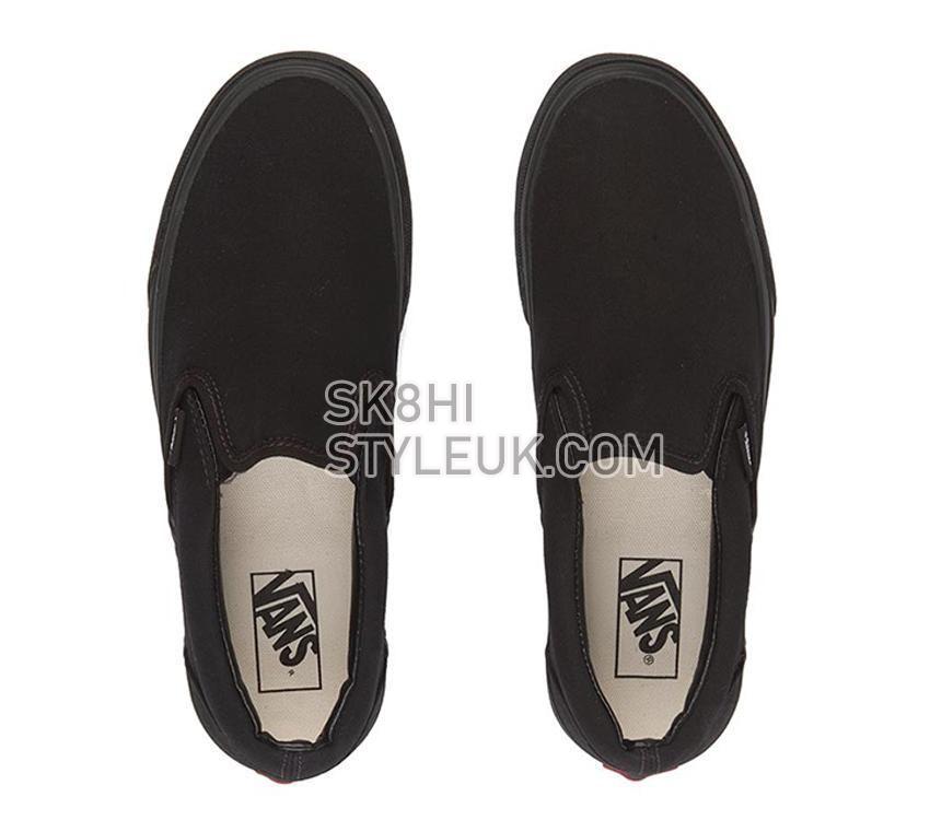 Vans Classic Slip-On Mens Womens - Black/Black VN-0EYEBKA Shoes