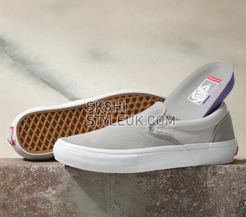 Vans Skate Slip-On Mens Womens - Cloud VN0A5FCACOI Shoes