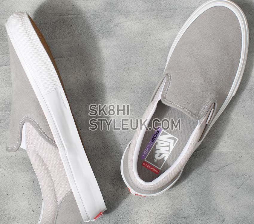 Vans Skate Slip-On Mens Womens - Cloud VN0A5FCACOI Shoes