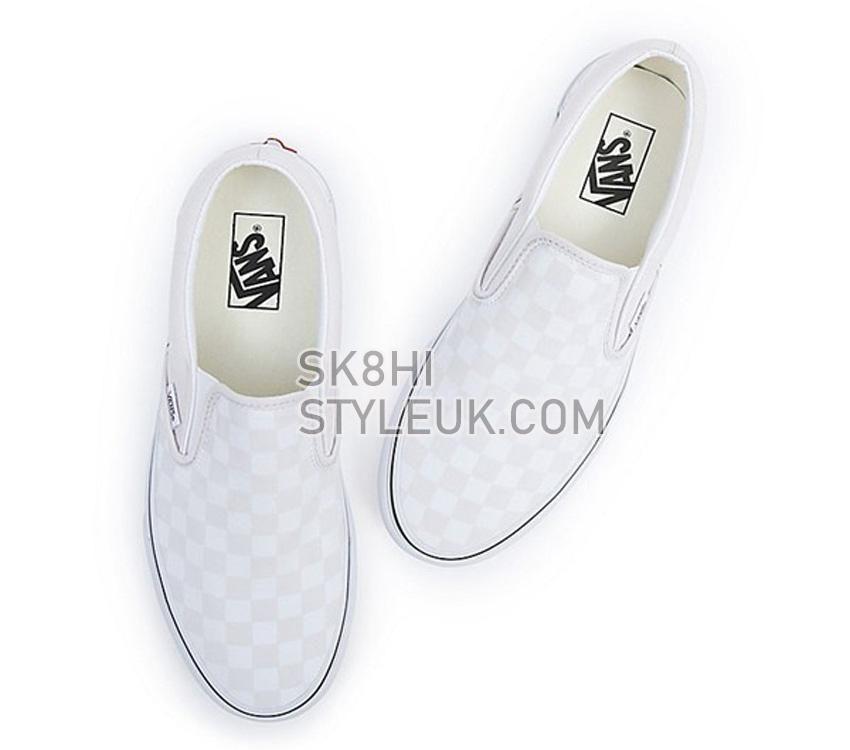 Vans Classic Slip-On Mens Womens - Color Theory Checkerboard Cloud VN0A5JMHCOI Shoes