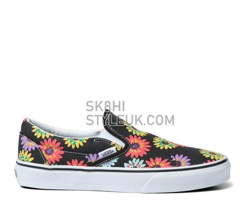 Vans Classic Slip-On Mens Womens - Peace Floral Floral VN0A5JMHNX0 Shoes