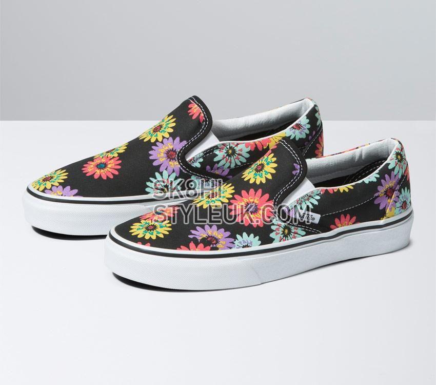 Vans Classic Slip-On Mens Womens - Peace Floral Floral VN0A5JMHNX0 Shoes