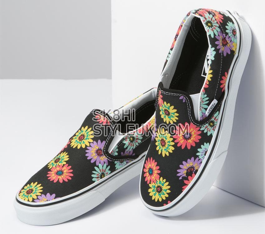 Vans Classic Slip-On Mens Womens - Peace Floral Floral VN0A5JMHNX0 Shoes