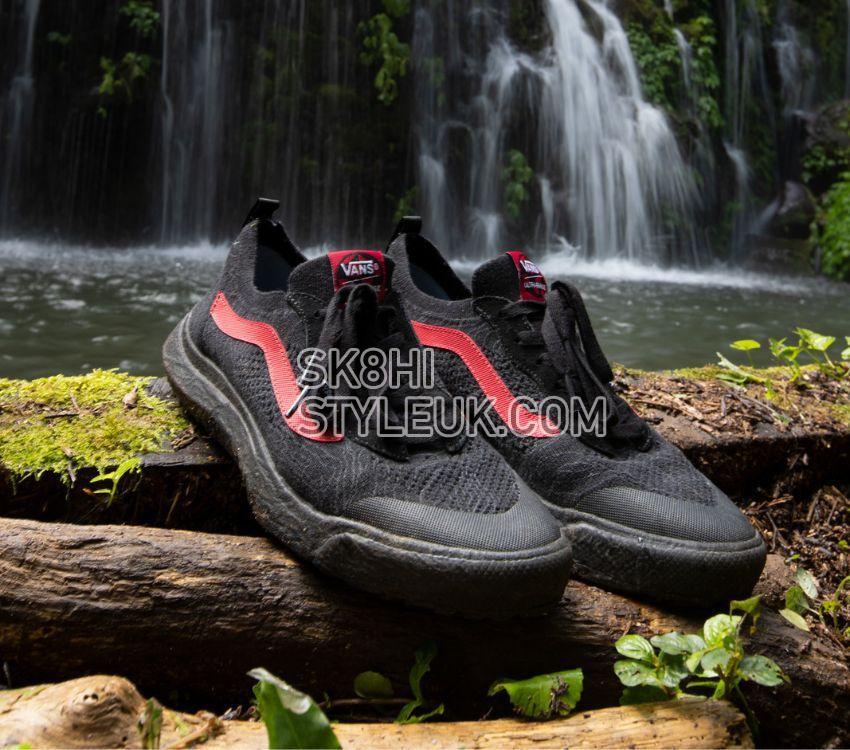 Vans x Nathan Florence Ultrarange Vr3 Mens Womens - Nathan Florence Black/Red VN0A4BXB458 Shoes