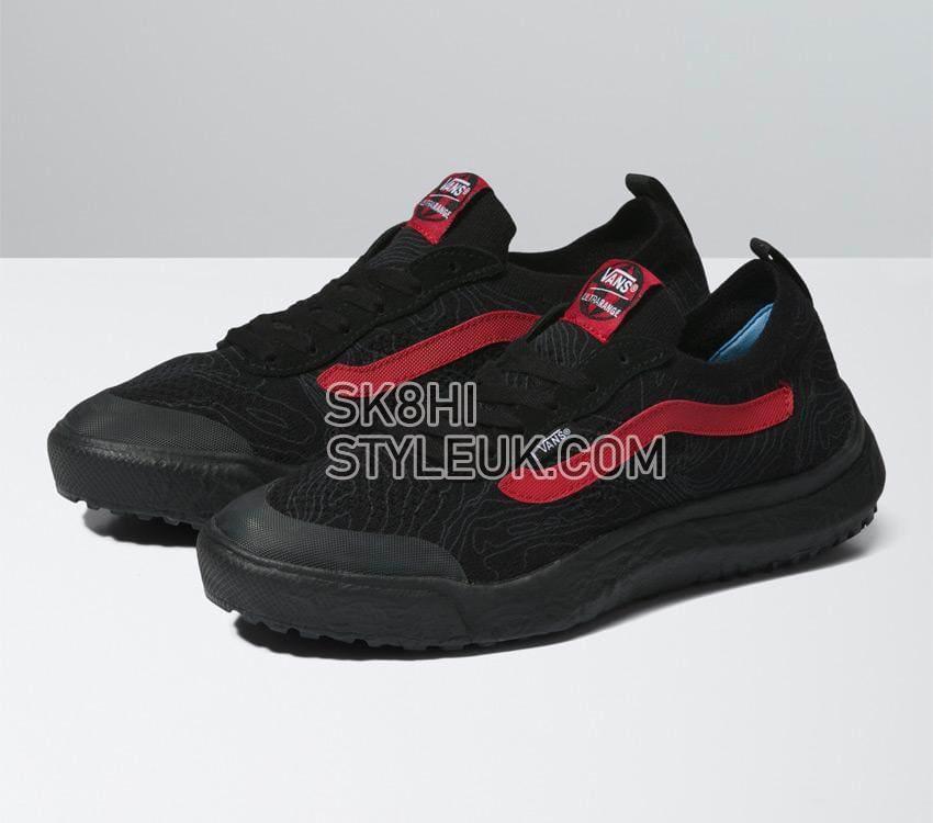 Vans x Nathan Florence Ultrarange Vr3 Mens Womens - Nathan Florence Black/Red VN0A4BXB458 Shoes