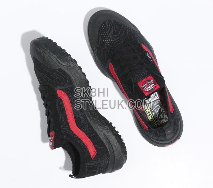 Vans x Nathan Florence Ultrarange Vr3 Mens Womens - Nathan Florence Black/Red VN0A4BXB458 Shoes