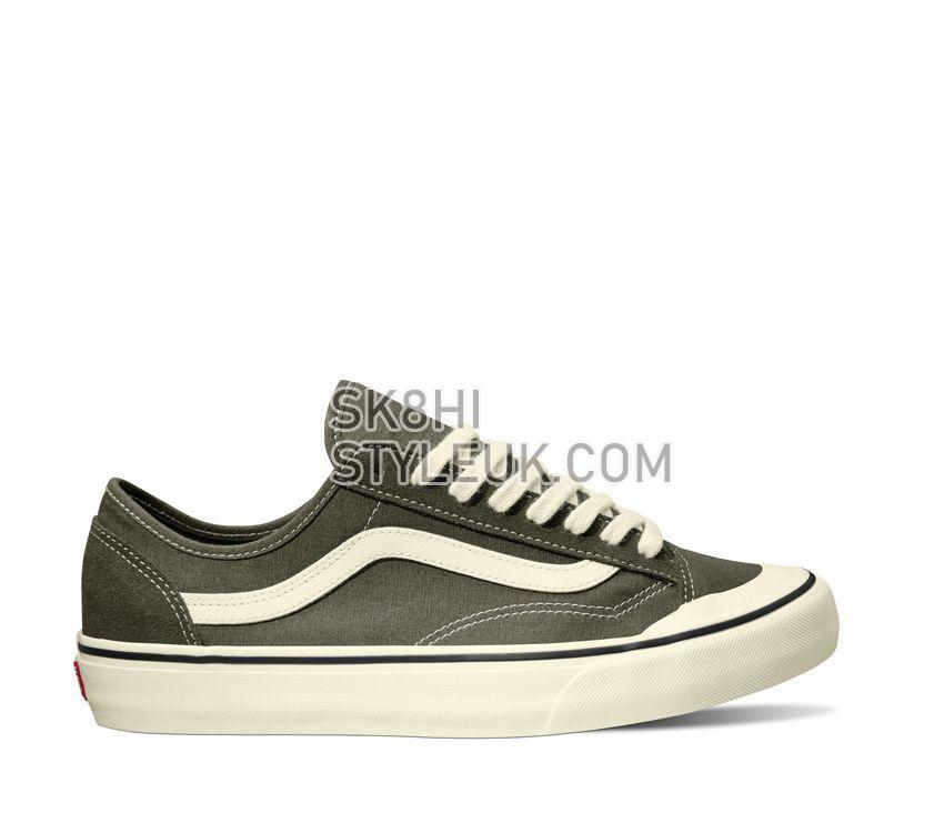 Vans Style 136 Decon Vr3 Sf Mens Womens - Salt Wash Grape Leaf VN0A4BX950K Shoes