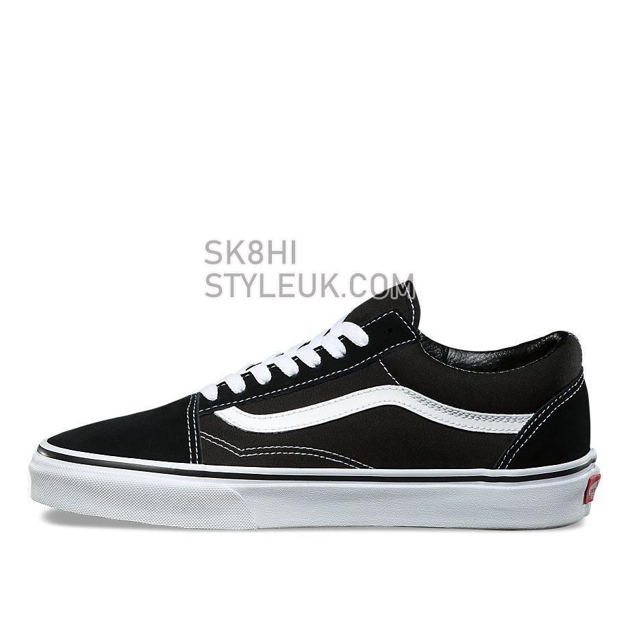 Vans Old Skool Black Mens Womens - Black/White VN-0D3HY28 Shoes