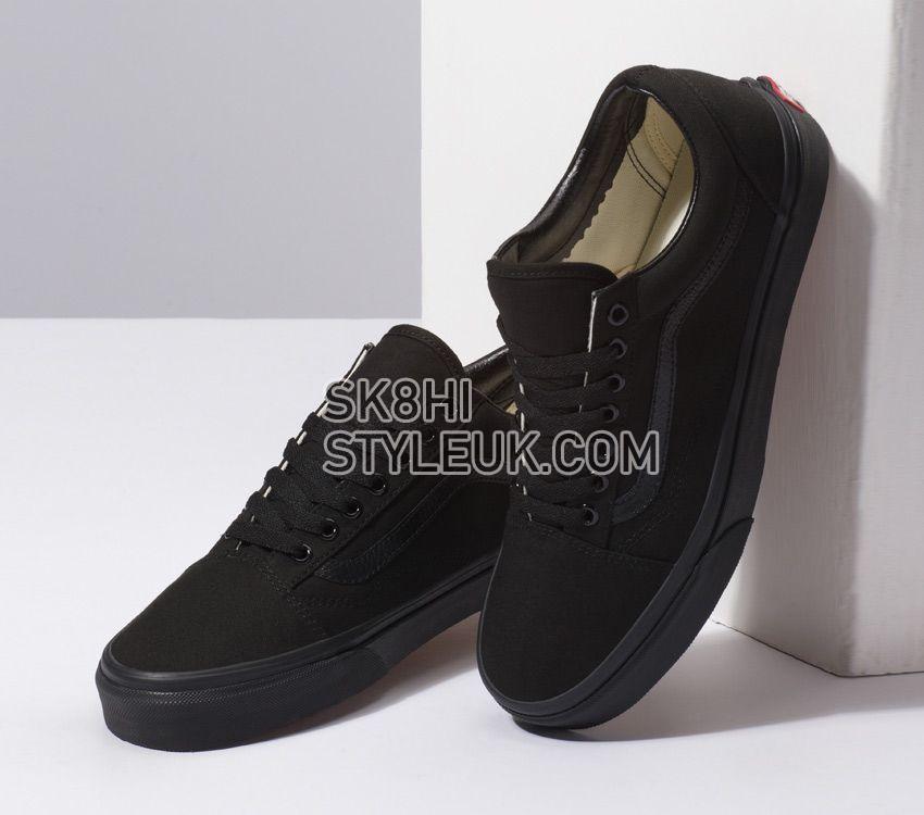 Vans Old Skool Mens Womens - Black/Black VN-0D3HBKA Shoes