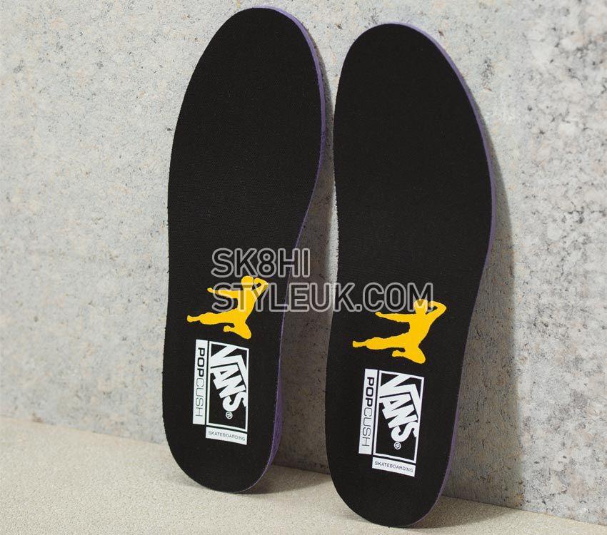 Vans x Bruce Lee Skate Old Skool Mens Womens - Bruce Lee Black/Yellow VN0A5FCBY23 Shoes