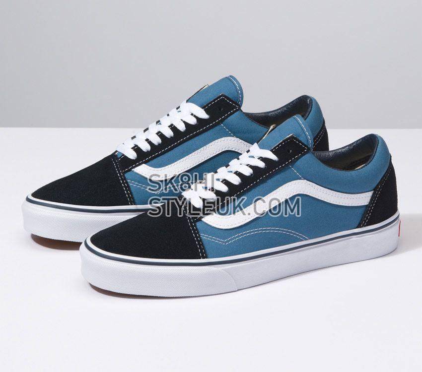 Vans Old Skool Navy Mens Womens - Navy VN-0D3HNVY Shoes