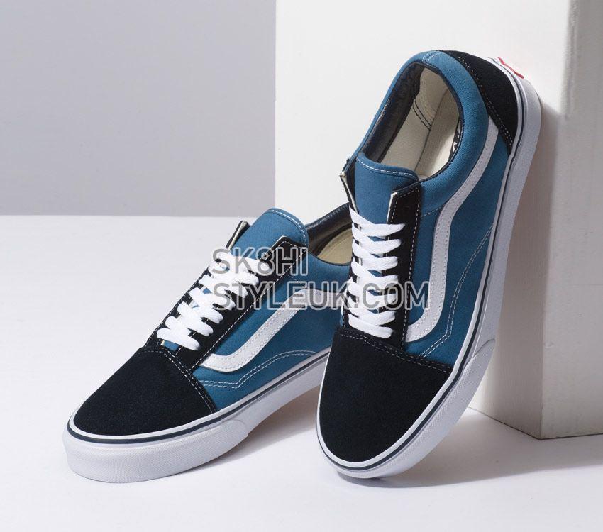 Vans Old Skool Navy Mens Womens - Navy VN-0D3HNVY Shoes