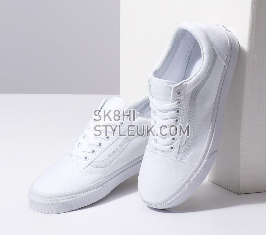 Vans Old Skool True White Mens Womens - True White VN-0D3HW00 Shoes