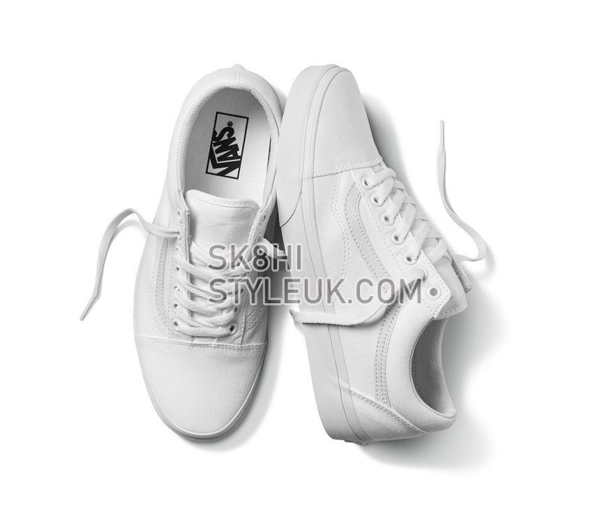 Vans Old Skool True White Mens Womens - True White VN-0D3HW00 Shoes