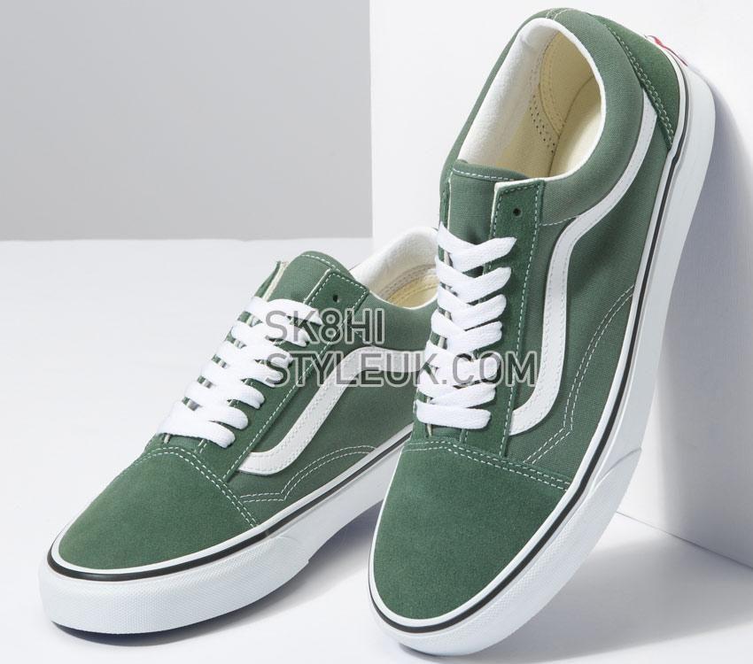 Vans Old Skool Mens Womens - Color Theory Duck Green VN0A5KRSYQW Shoes