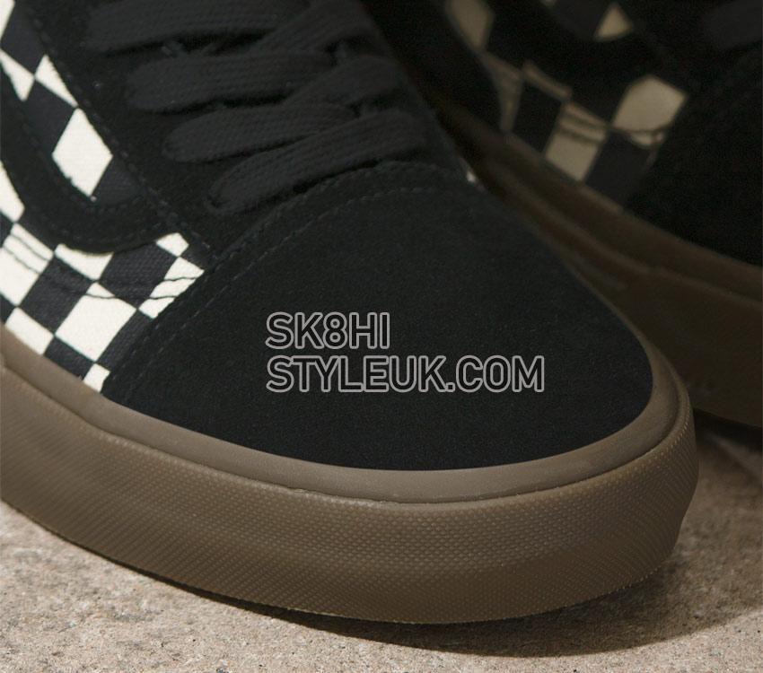 Vans Skate Old Skool Checkerboard Mens Womens - Checkerboard Black/Dark Gum VN0005UZ39L Shoes