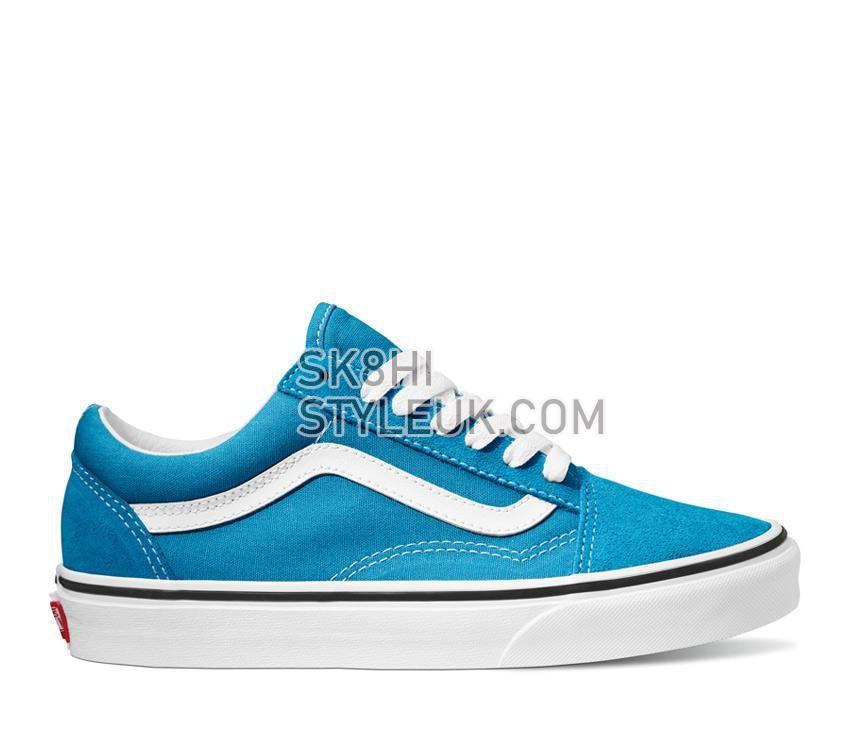 Vans Old Skool Mens Womens - Color Theory Mediterranian Blue VN0A5KRSVD3 Shoes