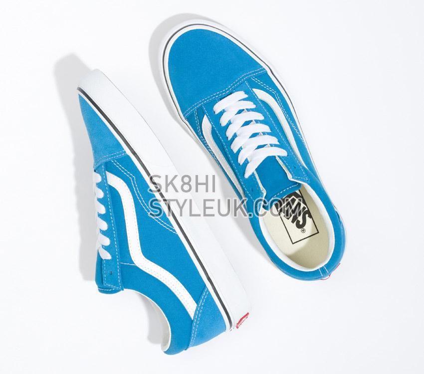 Vans Old Skool Mens Womens - Color Theory Mediterranian Blue VN0A5KRSVD3 Shoes