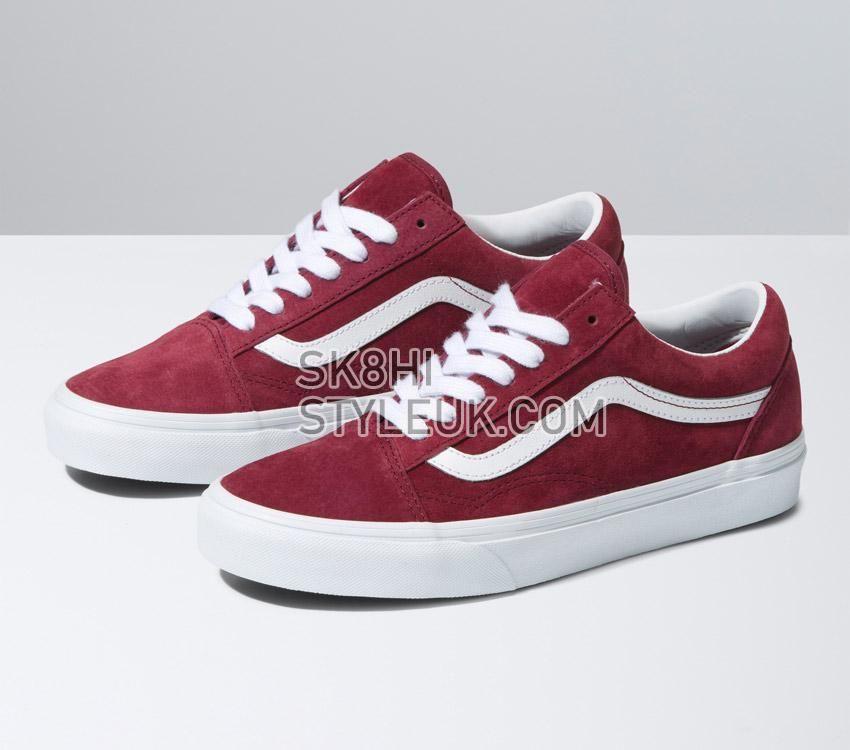 Vans Old Skool Pig Suede Mens Womens - Pig Suede Tawny Port VN0A5JMITWP Shoes