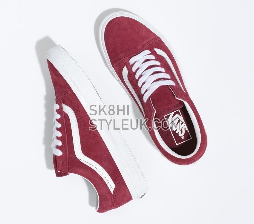 Vans Old Skool Pig Suede Mens Womens - Pig Suede Tawny Port VN0A5JMITWP Shoes