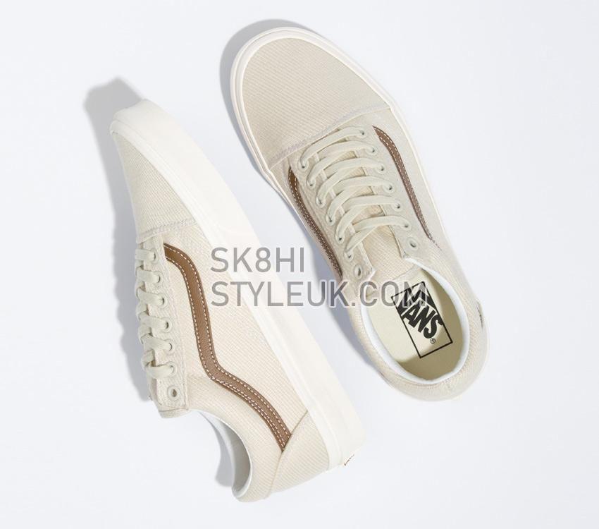 Vans Old Skool Twill Mens Womens - Desert Twill Brown/Beige VN0A5JMIBUE Shoes