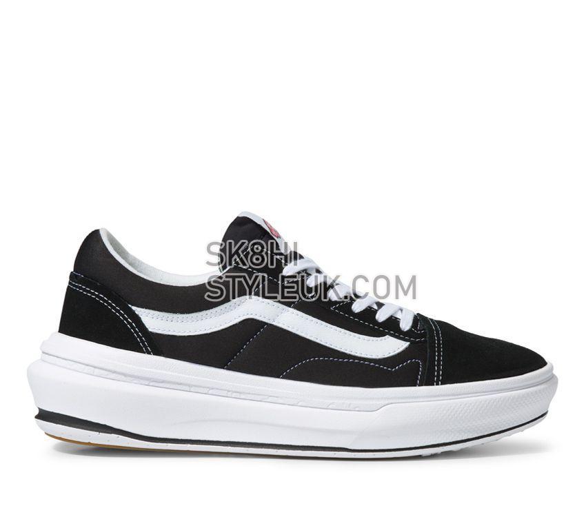 Vans Old Skool Overt Comfycush Mens Womens - Black/White VN0A7Q5EBA2 Shoes