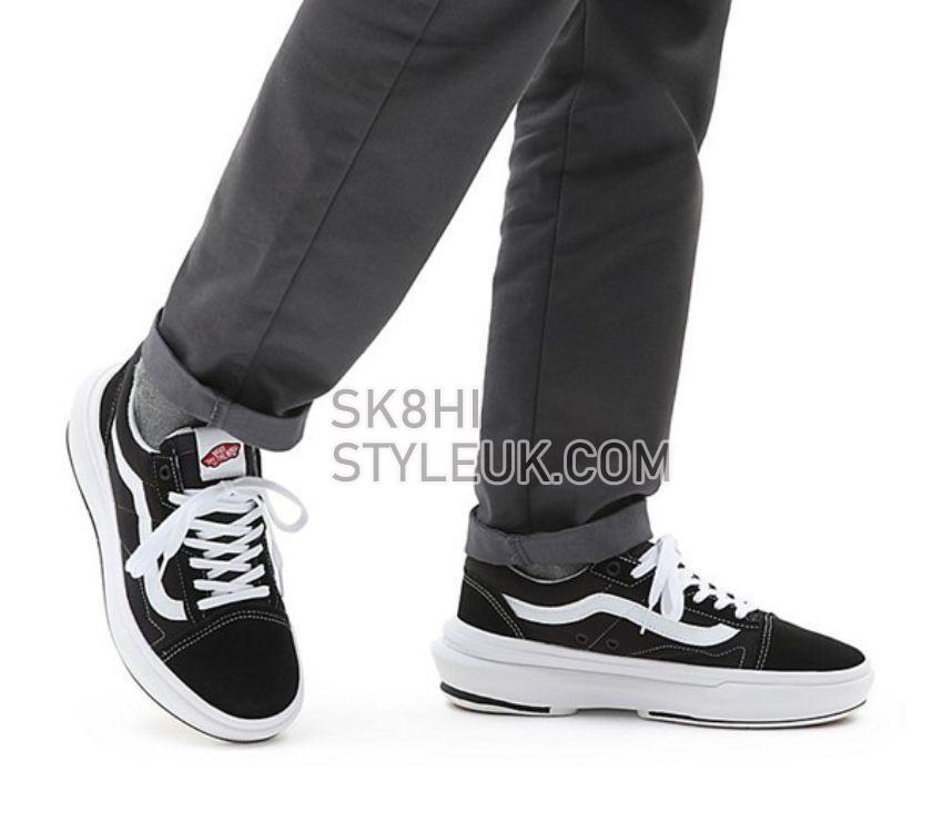 Vans Old Skool Overt Comfycush Mens Womens - Black/White VN0A7Q5EBA2 Shoes