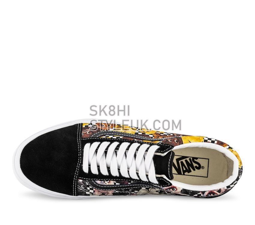 Vans Old Skool Pets Checkerboard Mens Womens - Animal Checkerboard Tortoise Shell/Black VN0A7Q2JLNN Shoes