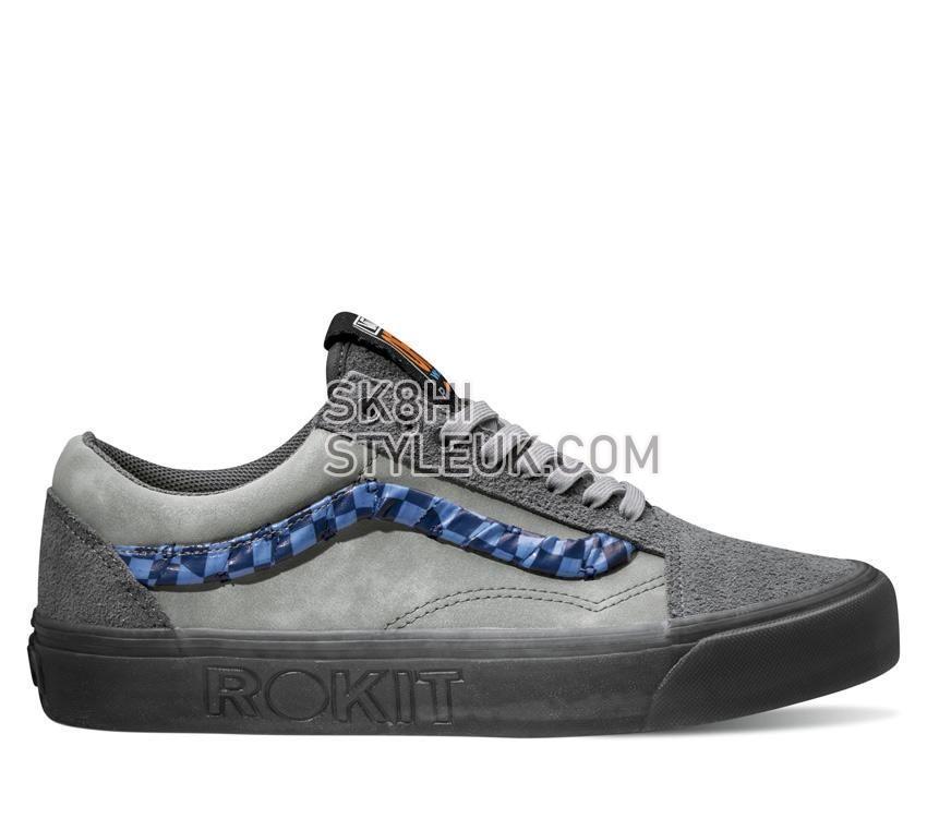 Vans X Rokit Old Skool 36 Dx Mens Womens - Rokit Translucent Black VN0000SRBKU Shoes