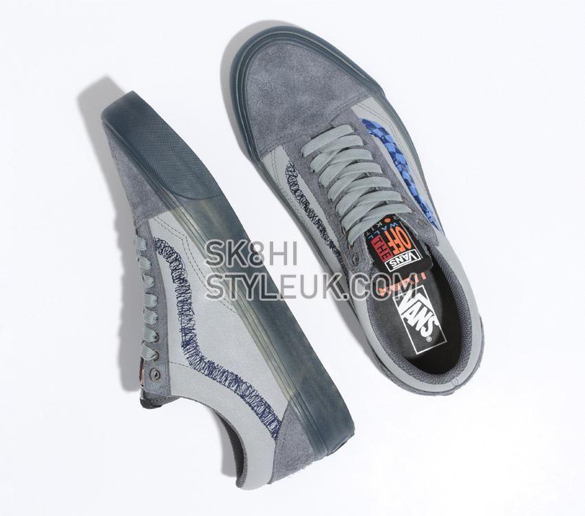 Vans X Rokit Old Skool 36 Dx Mens Womens - Rokit Translucent Black VN0000SRBKU Shoes